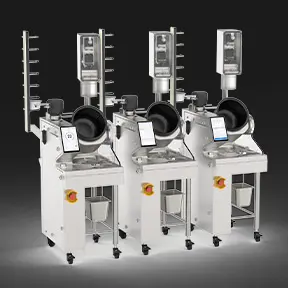 炎式調理ロボット FLAMA