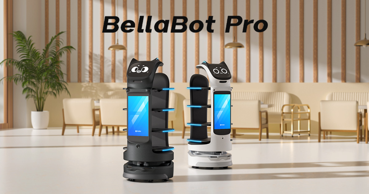 PUDO BellaBot ネコ型配膳ロボット PUDU、ネコ型配膳ロボットの次世代モデル「BellaBot Pro」を発表