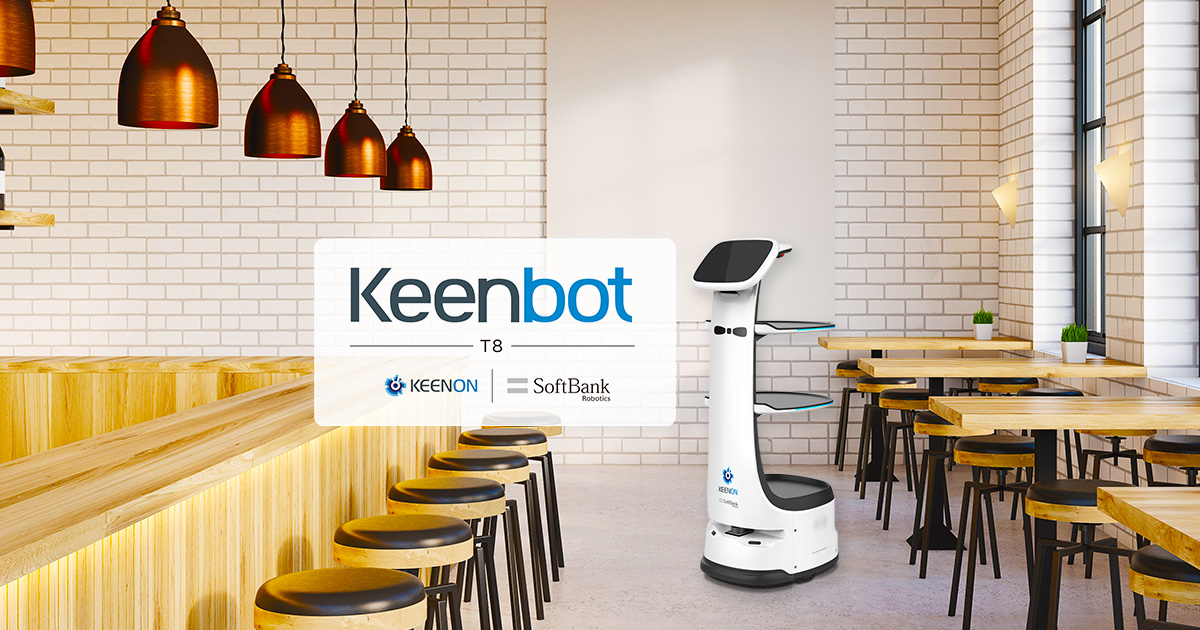 M◆KEENON/配膳・運搬ロボット/Keenbot T8(T8-LS) KEENON T8 配膳運搬ロボット