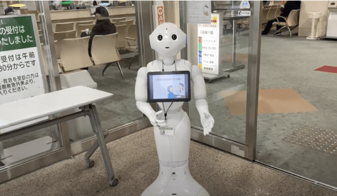 ソフトバンクロボティクス コロナ ロボット Pepper(ペッパー) 事例 医療法人沖縄徳洲会 湘南厚木病院