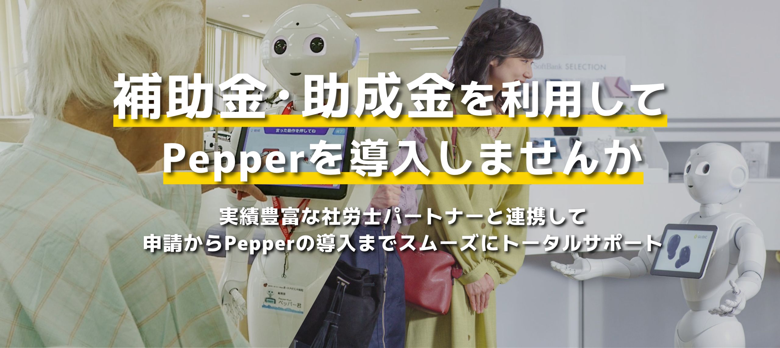 補助金・助成金を利用してPepperを導入しませんか？