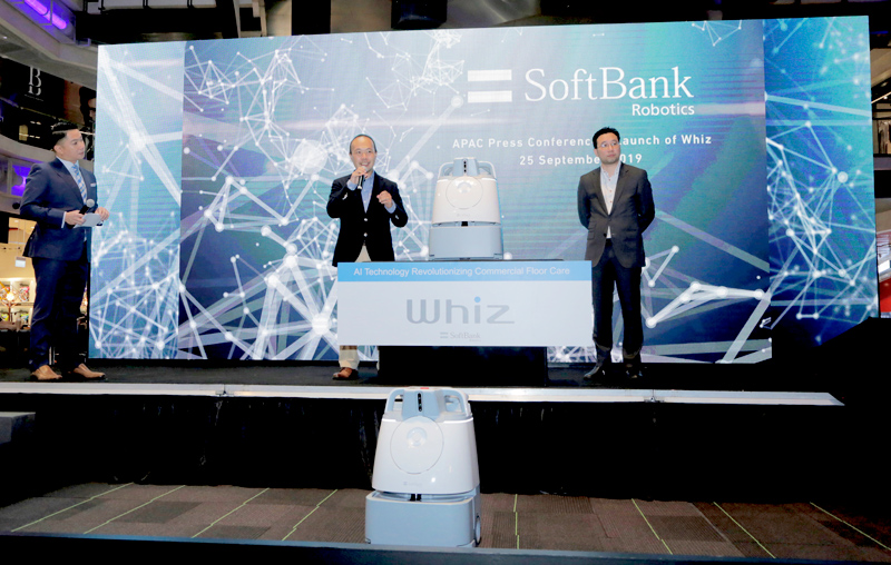 ソフトバンクロボティクスグループ CBO 吉田健一 SoftBank Robotics Singapore, COO, Chin Yau Lee