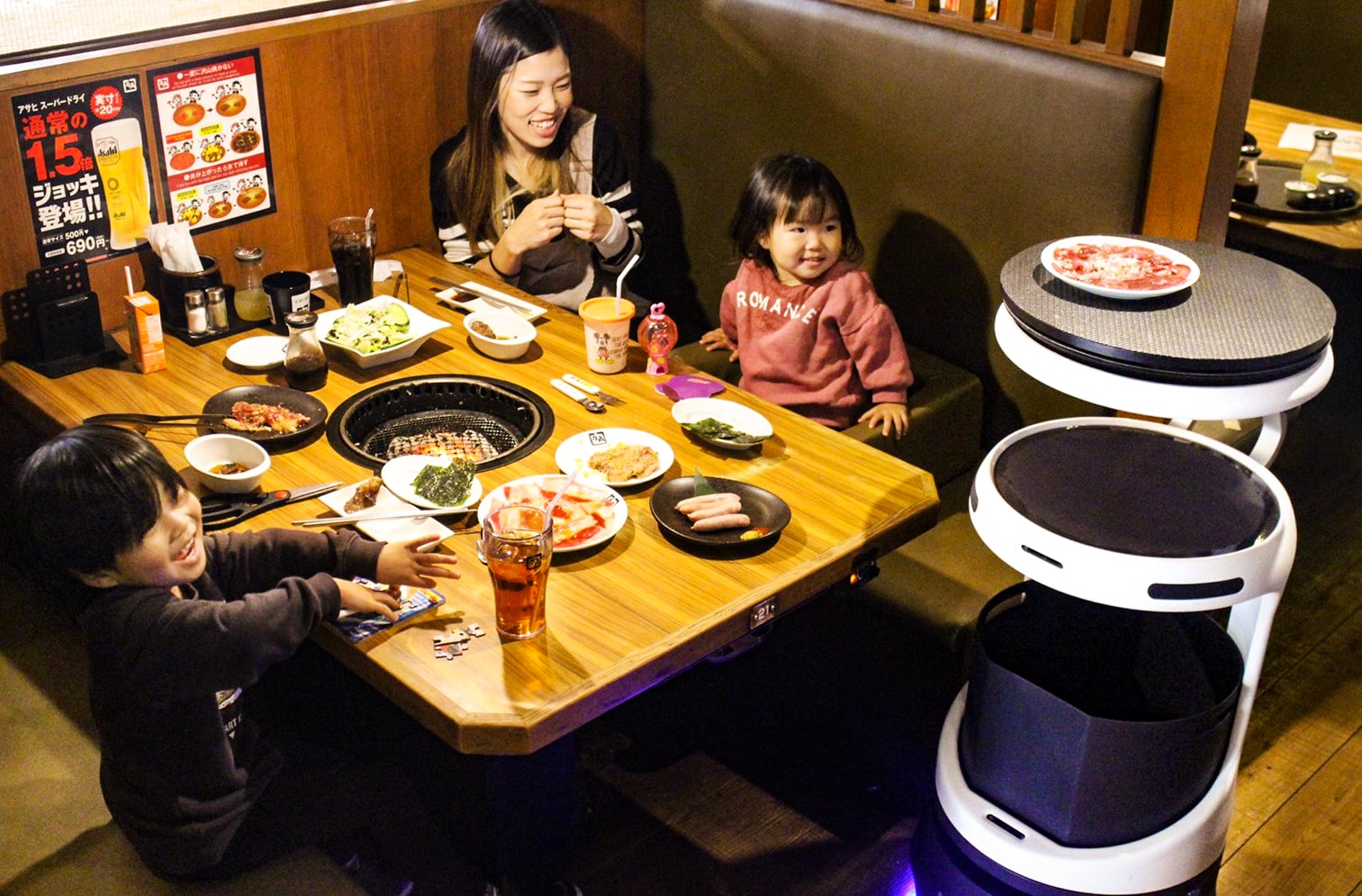 牛角・牛角ビュッフェ・しゃぶしゃぶ温野菜・居酒家 土間土間・かまどか・とんかつ神楽坂さくらの一部店舗にて先行導入