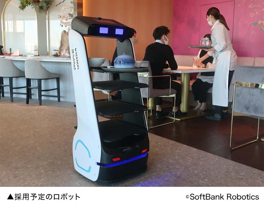 採用予定のロボット