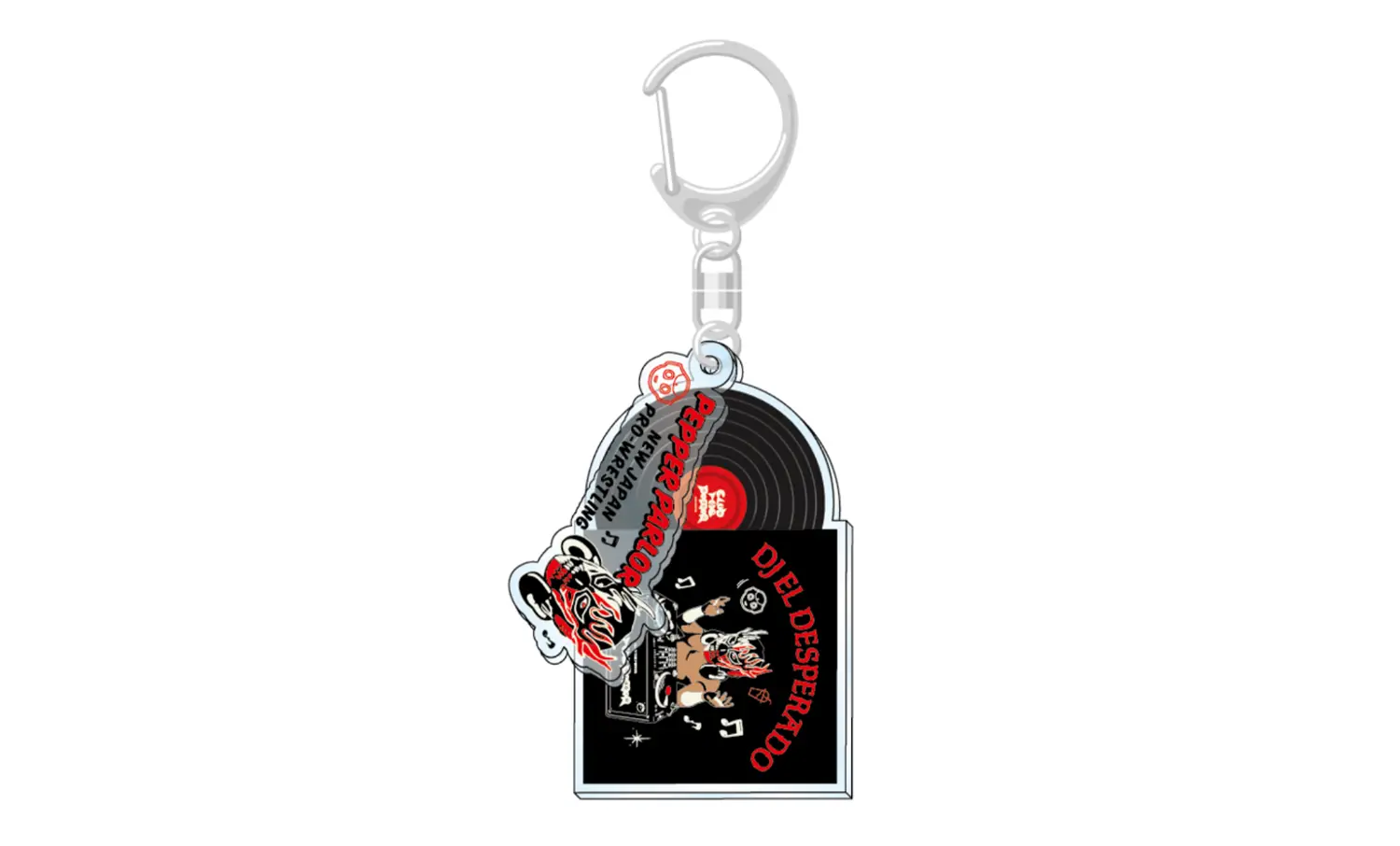 エル・デスペラードDJスタイル アクリルキーホルダー:1,650円(税込)