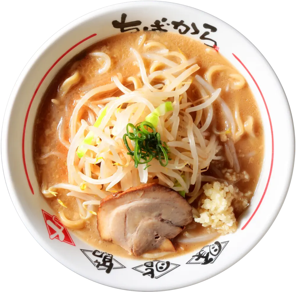 極太濃厚豚骨らーめん（ニンニク入り）