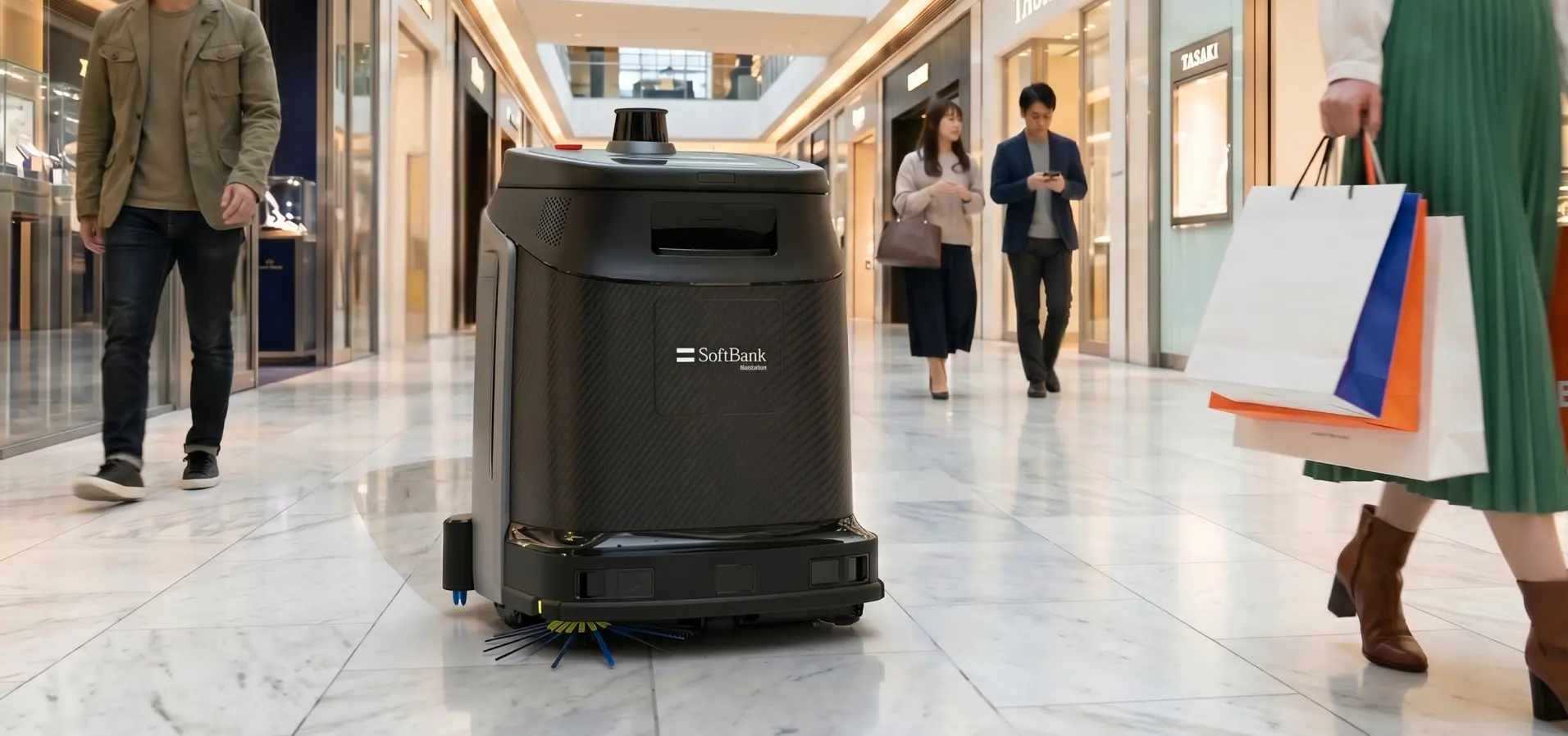 3Dセンサーによる、高度な障害物回避能力