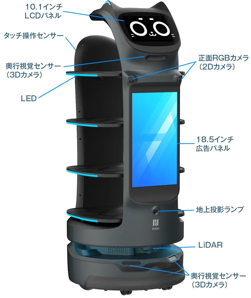 BellaBot Proの仕様