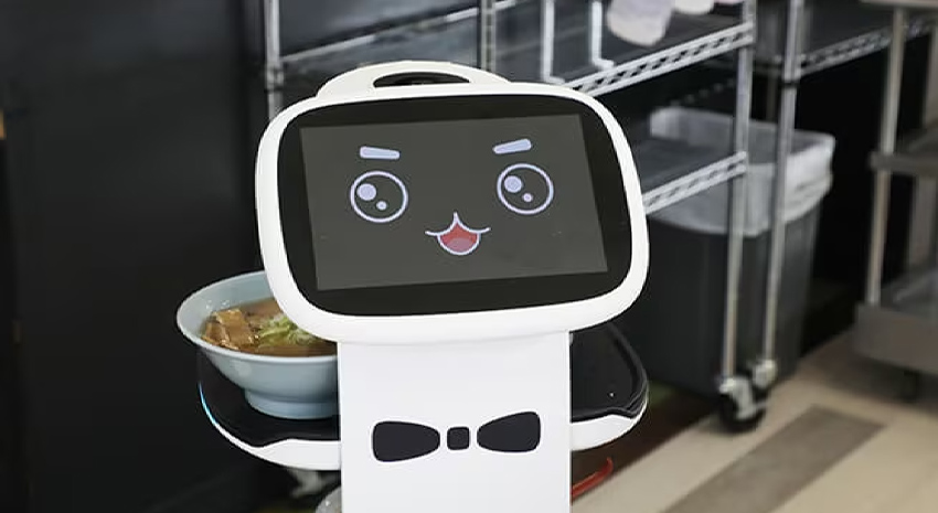 笑っているKeenbot T8