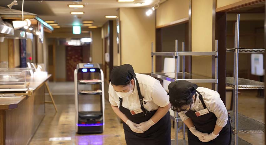 従業員の方とKeenbot