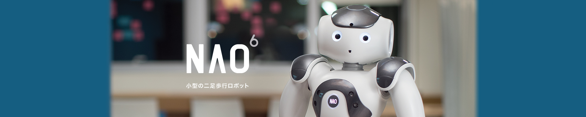 NAO6 小型の二足歩行ロボット