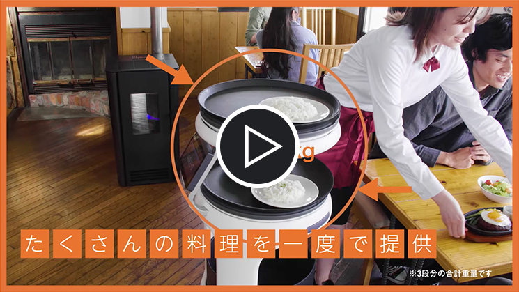 一度に無理なく、たくさん運べる