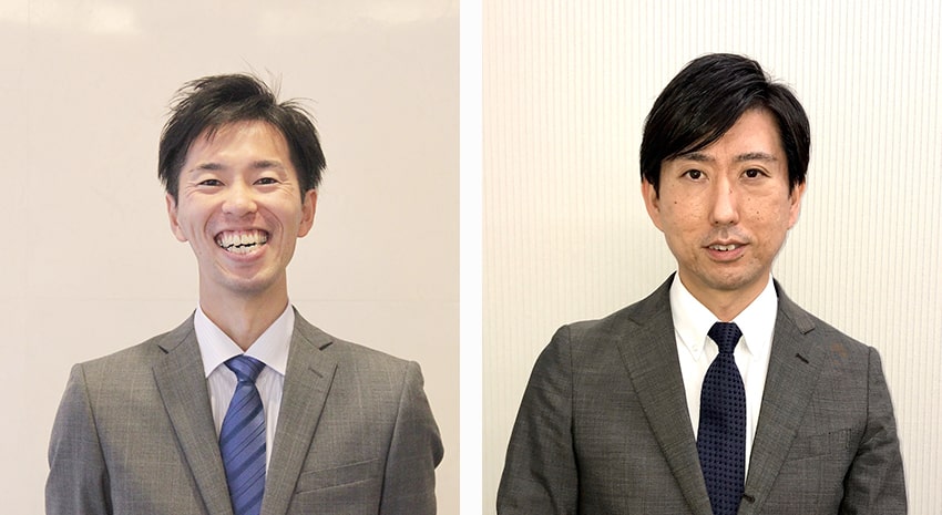 学校法人立命館 財務部 契約課 課長 久米 達也 氏 株式会社クレオテック OIC業務部 OIC業務課 課長 奥本 一成 氏