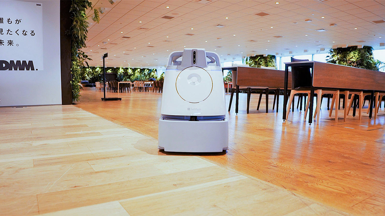 業務用ロボット Whiz ウィズ 導入事例 DMM.com　様
