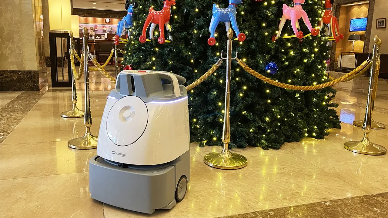 業務用ロボット Whiz ウィズ 導入事例 ホテル日航奈良 様