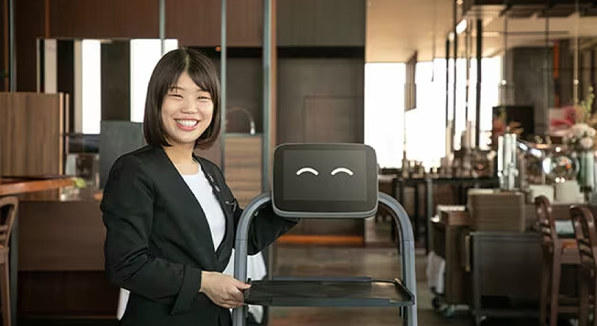従業員の方とDelivery X1