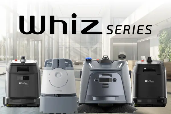 業務用清掃ロボットWhizシリーズ3製品を新発売