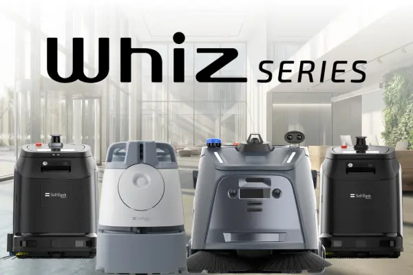 業務用清掃ロボットWhizシリーズ3製品を新発売