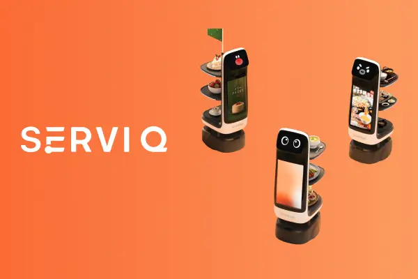 狭い店舗でも安定、止まらない。次世代配膳ロボット「Servi Q」販売開始