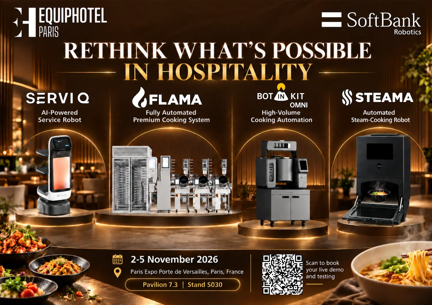 SoftBank Robotics Expands AI & Robotics Solutions for Foodservice in EMEA